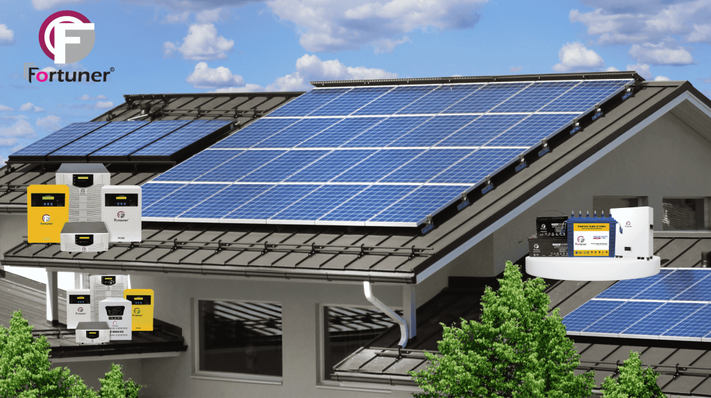 Powering Your Home with the Sun: Why Fortuner is the Best Choice for Custom Solar Home UPS in India